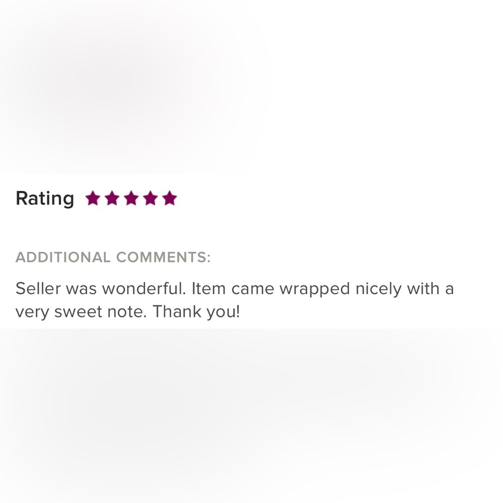 Satisfied Customers Makes Me Smile!